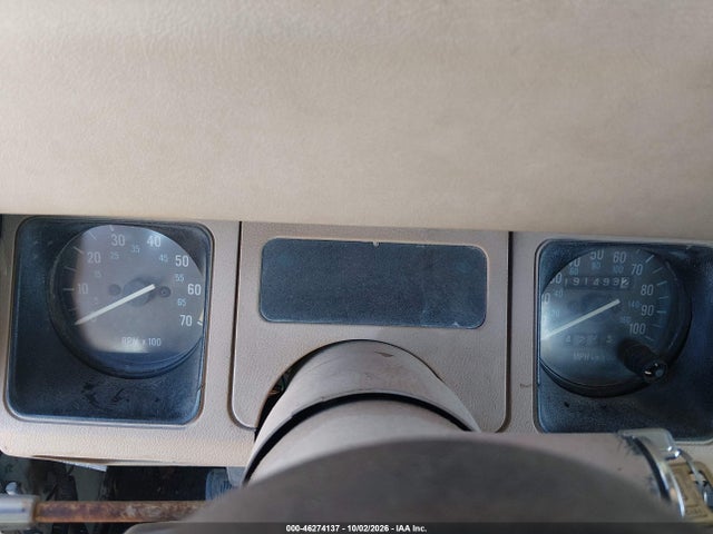 46274137 :رقم المزاد ، 2J4FY49T1KJ130104 vin ، 1989 Jeep Wrangler / Yj Sahara مزاد بيع