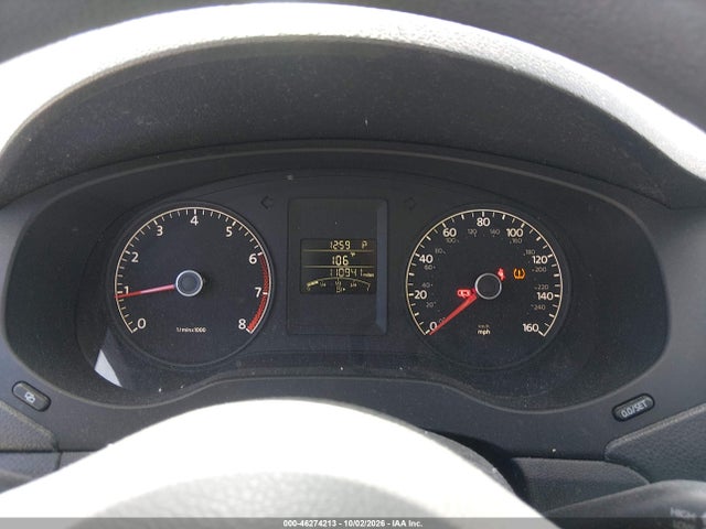 2011 Volkswagen Jetta 2.0l S მანქანა იყიდება აუქციონზე, vin: 3VW2K7AJ9BM042635, აუქციონის ნომერი: 46274213