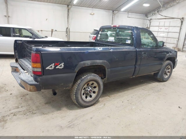 Auction sale of the 2007 Gmc Sierra 1500 Classic Work Truck, vin: 3GTEK14XX7G181272, lot number: 46274371