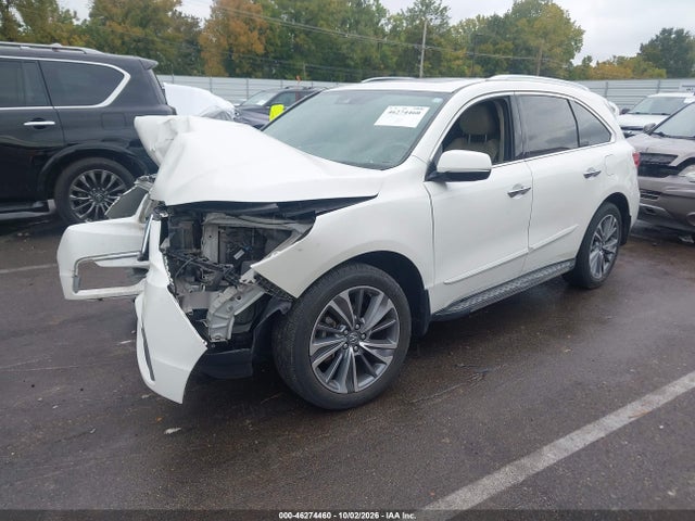 Продаж на аукціоні авто 2017 Acura Mdx Technology Package, vin: 5FRYD4H59HB005286, номер лоту: 46274460