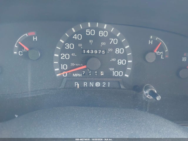 46274535 :رقم المزاد ، 1FDRE142XYHA07248 vin ، 2000 Ford E-150 Recreational مزاد بيع
