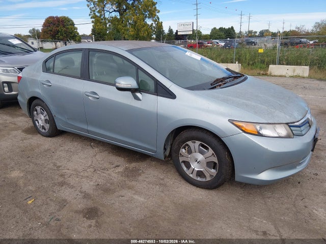 46274553 :رقم المزاد ، JHMFB4F21CS003520 vin ، 2012 Honda Civic Hybrid مزاد بيع