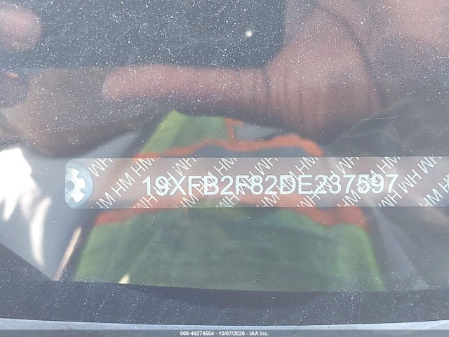 Продажа на аукционе авто 2013 Honda Civic Ex, vin: 19XFB2F82DE237597, номер лота: 46274554