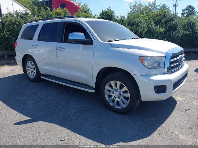 2011 Toyota Sequoia Platinum 5.7l V8 მანქანა იყიდება აუქციონზე, vin: 5TDYY5G13BS033324, აუქციონის ნომერი: 46274593