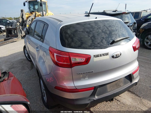 2013 Kia Sportage Lx მანქანა იყიდება აუქციონზე, vin: KNDPB3A26D7459444, აუქციონის ნომერი: 46274604