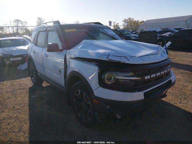 Продажа на аукционе авто 2021 Ford Bronco Sport Outer Banks, vin: 3FMCR9C61MRA92969, номер лота: 46274657