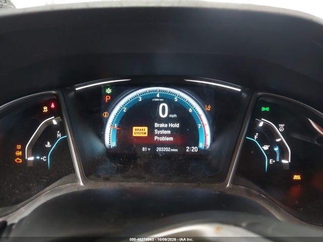 Продажа на аукционе авто 2016 Honda Civic Touring, vin: 19XFC1F94GE001232, номер лота: 46274963