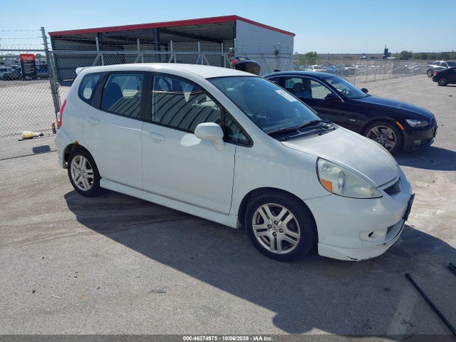 Продаж на аукціоні авто 2007 Honda Fit Sport, vin: JHMGD38687S052129, номер лоту: 46274975