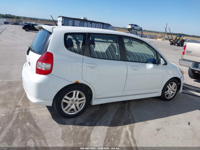 Продаж на аукціоні авто 2007 Honda Fit Sport, vin: JHMGD38687S052129, номер лоту: 46274975