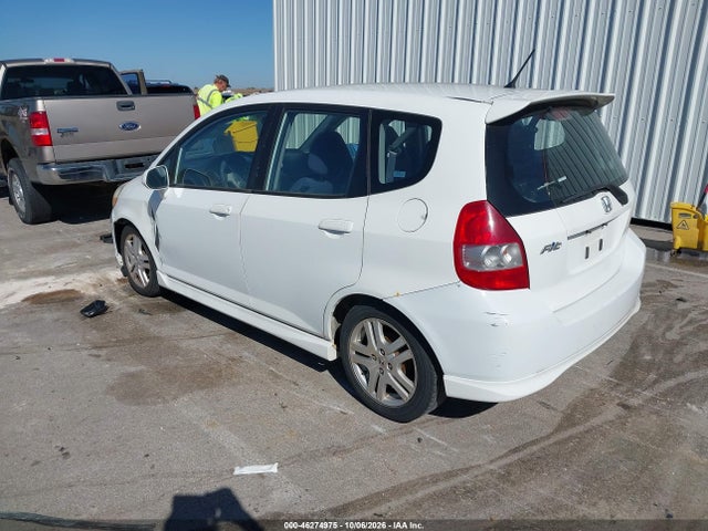 Продаж на аукціоні авто 2007 Honda Fit Sport, vin: JHMGD38687S052129, номер лоту: 46274975