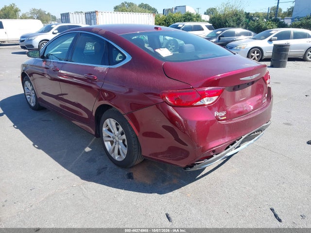2015 Chrysler 200 Limited მანქანა იყიდება აუქციონზე, vin: 1C3CCCAB3FN688288, აუქციონის ნომერი: 46274988