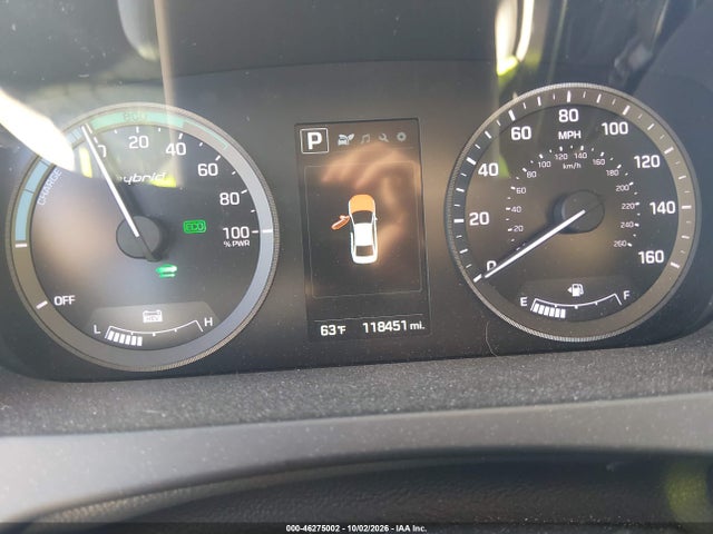Aukcja sprzedaży 2016 Hyundai Sonata Hybrid Se, vin: KMHE24L1XGA040761, numer aukcji: 46275002