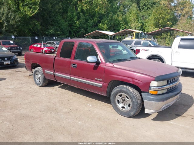 46275037 :رقم المزاد ، 2GCEC19W721235805 vin ، 2002 Chevrolet Silverado 1500 Ls مزاد بيع