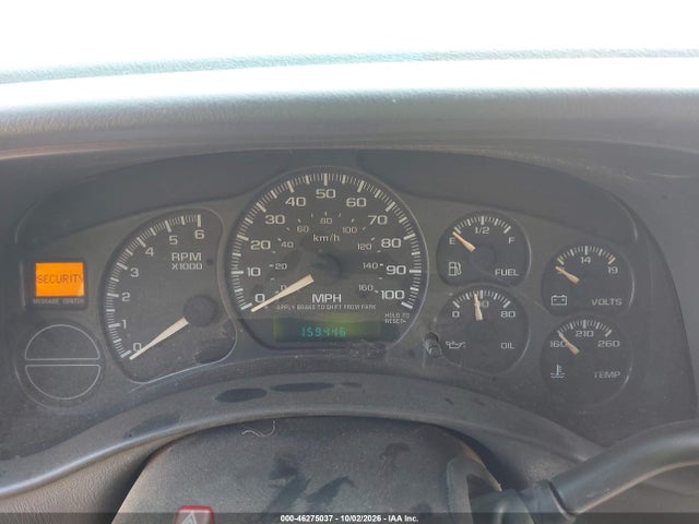 46275037 :رقم المزاد ، 2GCEC19W721235805 vin ، 2002 Chevrolet Silverado 1500 Ls مزاد بيع