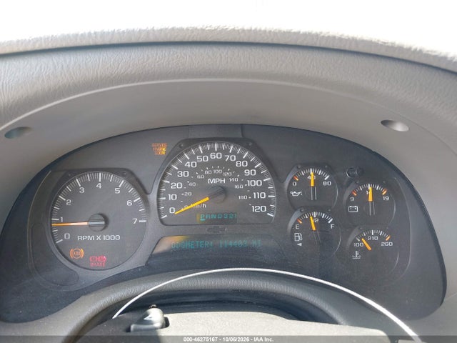 Aukcja sprzedaży 2004 Chevrolet Trailblazer Lt, vin: 1GNDS13S742235205, numer aukcji: 46275167