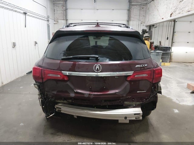 5FRYD4H90GB050196 Acura Mdx Advance Entertainment Packages/advance Package