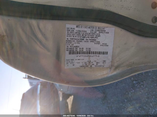 Aukcja sprzedaży 2003 Ford Taurus Ses, vin: 1FAFP55U23A127948, numer aukcji: 46275246
