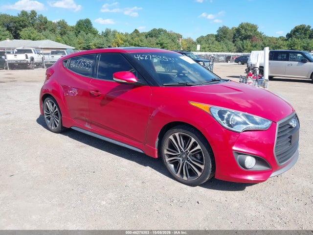 Продажа на аукционе авто 2016 Hyundai Veloster Turbo, vin: KMHTC6AE6GU299638, номер лота: 46275353