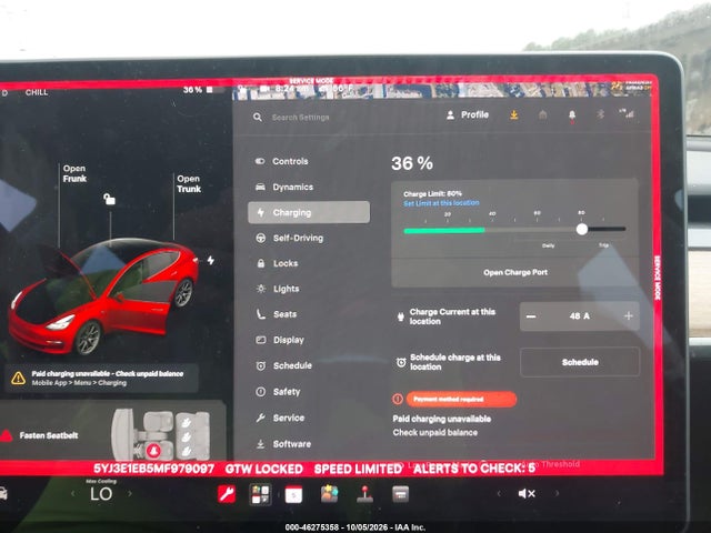 Aukcja sprzedaży 2021 Tesla Model 3 Long Range Dual Motor All-wheel Drive, vin: 5YJ3E1EB5MF979097, numer aukcji: 46275358