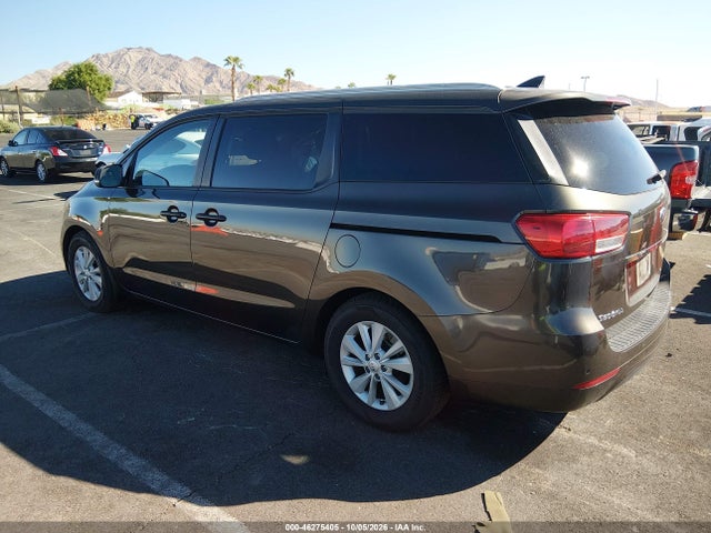 2017 Kia Sedona Lx მანქანა იყიდება აუქციონზე, vin: KNDMB5C13H6338899, აუქციონის ნომერი: 46275405
