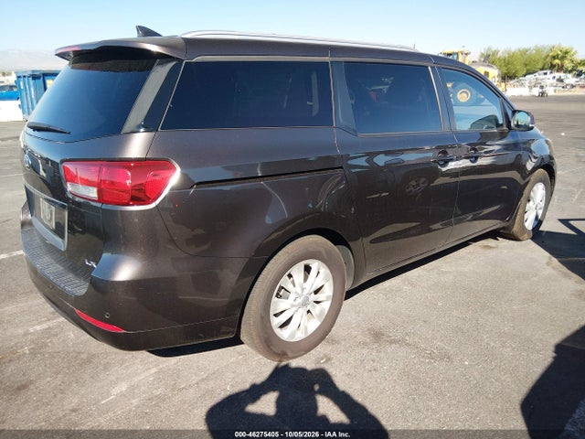 2017 Kia Sedona Lx მანქანა იყიდება აუქციონზე, vin: KNDMB5C13H6338899, აუქციონის ნომერი: 46275405
