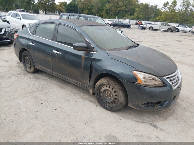 2014 Nissan Sentra Fe+ S/fe+ Sv/s/sl/sr/sv მანქანა იყიდება აუქციონზე, vin: 3N1AB7AP4EY218591, აუქციონის ნომერი: 46275426