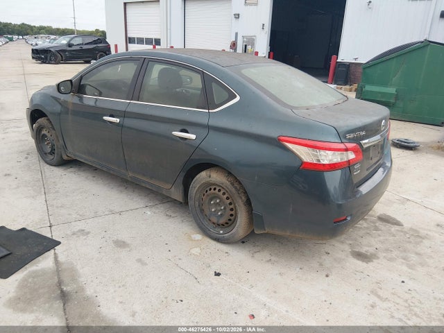 Продаж на аукціоні авто 2014 Nissan Sentra Fe+ S/fe+ Sv/s/sl/sr/sv, vin: 3N1AB7AP4EY218591, номер лоту: 46275426