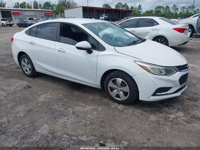 Aukcja sprzedaży 2017 Chevrolet Cruze Ls Auto, vin: 1G1BC5SM9H7112532, numer aukcji: 46275442