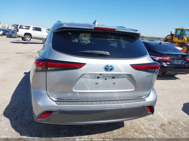 46275648 :رقم المزاد ، 5TDYARAH2NS511951 vin ، 2022 Toyota Highlander Hybrid Limited مزاد بيع