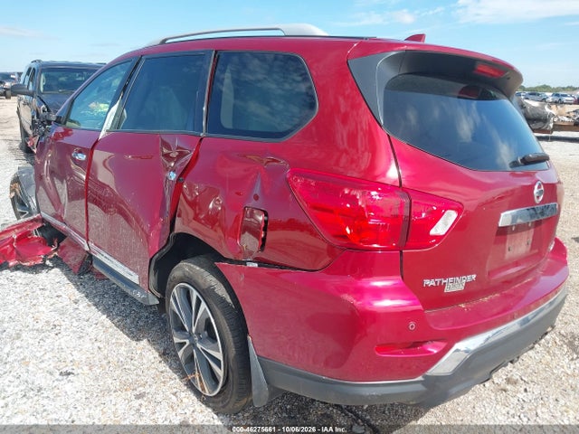 46275661 :رقم المزاد ، 5N1DR2MNXKC629383 vin ، 2019 Nissan Pathfinder Platinum مزاد بيع