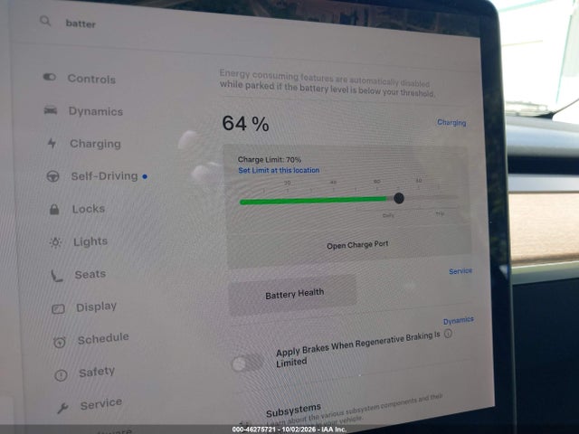 Продаж на аукціоні авто 2021 Tesla Model Y Long Range Dual Motor All-wheel Drive, vin: 5YJYGDEE0MF254048, номер лоту: 46275721
