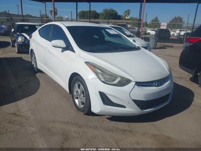 2014 Hyundai Elantra Se მანქანა იყიდება აუქციონზე, vin: 5NPDH4AE4EH482882, აუქციონის ნომერი: 46275768