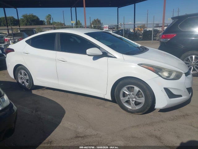 2014 Hyundai Elantra Se მანქანა იყიდება აუქციონზე, vin: 5NPDH4AE4EH482882, აუქციონის ნომერი: 46275768
