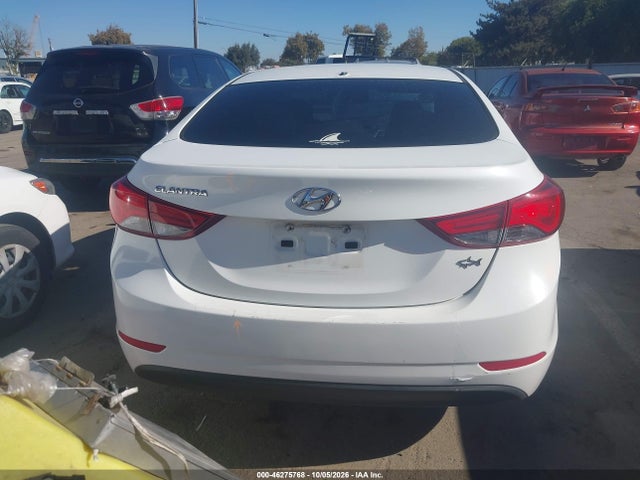 2014 Hyundai Elantra Se მანქანა იყიდება აუქციონზე, vin: 5NPDH4AE4EH482882, აუქციონის ნომერი: 46275768