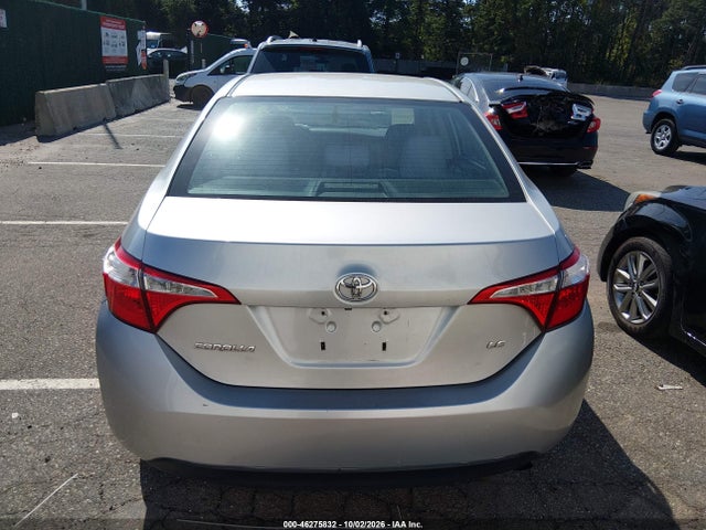 46275832 :رقم المزاد ، 2T1BURHE1FC381938 vin ، 2015 Toyota Corolla Le مزاد بيع