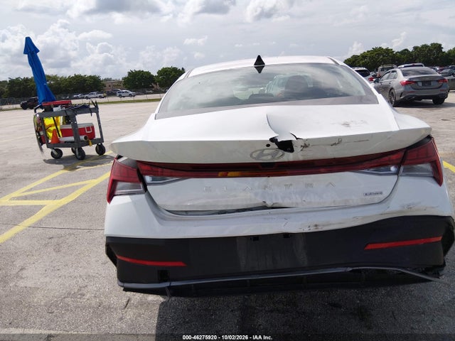 46275920 :رقم المزاد ، KMHLM4DJXTU196002 vin ، 2026 Hyundai Elantra Hybrid Blue مزاد بيع