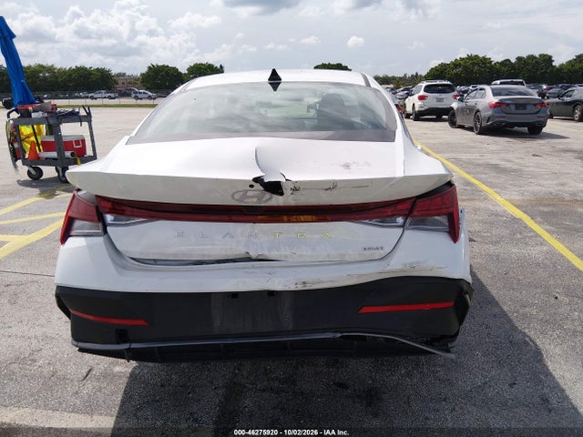 46275920 :رقم المزاد ، KMHLM4DJXTU196002 vin ، 2026 Hyundai Elantra Hybrid Blue مزاد بيع