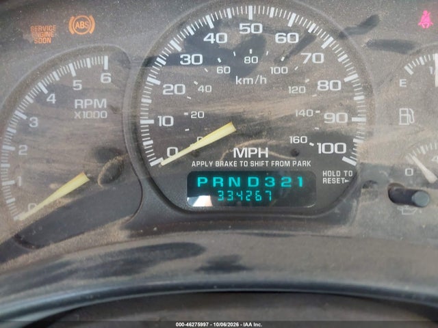 2000 Chevrolet Silverado 1500 Ls მანქანა იყიდება აუქციონზე, vin: 2GCEC19T4Y1181345, აუქციონის ნომერი: 46275997
