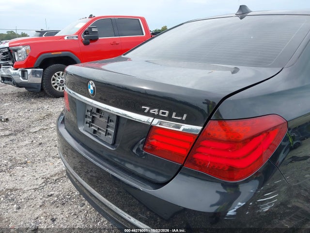 2013 Bmw 740li Xdrive მანქანა იყიდება აუქციონზე, vin: WBAYF4C56DD127850, აუქციონის ნომერი: 46276001