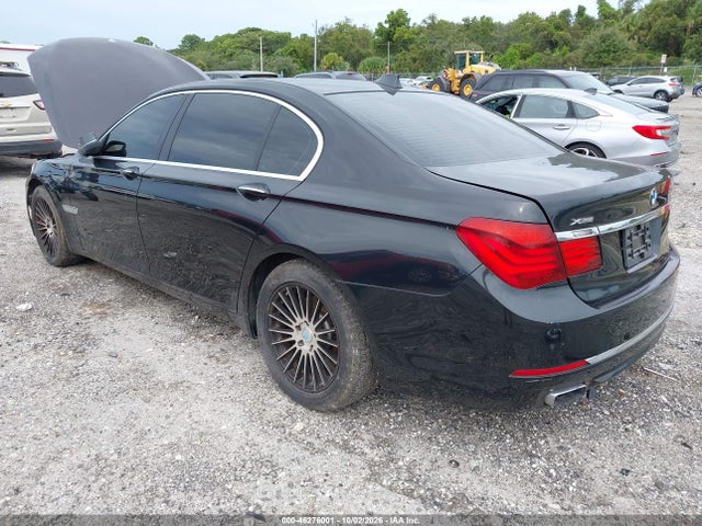 2013 Bmw 740li Xdrive მანქანა იყიდება აუქციონზე, vin: WBAYF4C56DD127850, აუქციონის ნომერი: 46276001