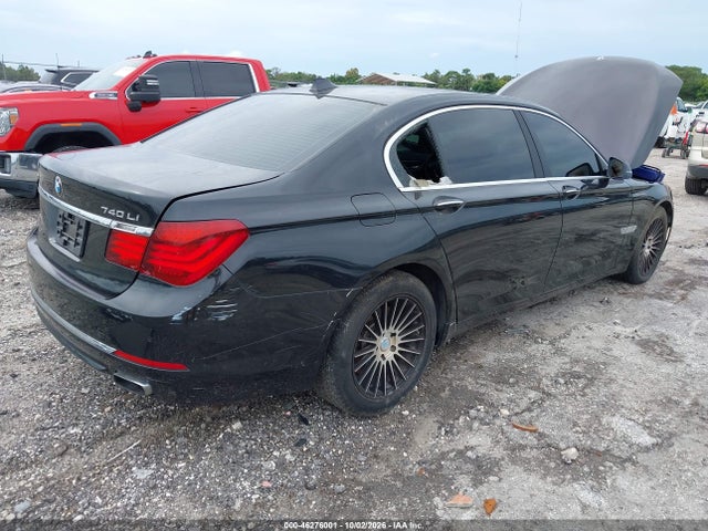 2013 Bmw 740li Xdrive მანქანა იყიდება აუქციონზე, vin: WBAYF4C56DD127850, აუქციონის ნომერი: 46276001