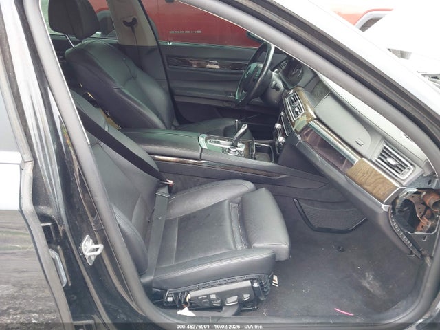 2013 Bmw 740li Xdrive მანქანა იყიდება აუქციონზე, vin: WBAYF4C56DD127850, აუქციონის ნომერი: 46276001