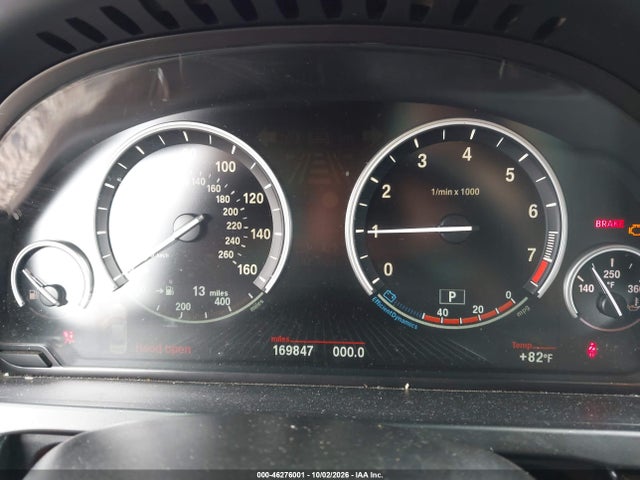 2013 Bmw 740li Xdrive მანქანა იყიდება აუქციონზე, vin: WBAYF4C56DD127850, აუქციონის ნომერი: 46276001