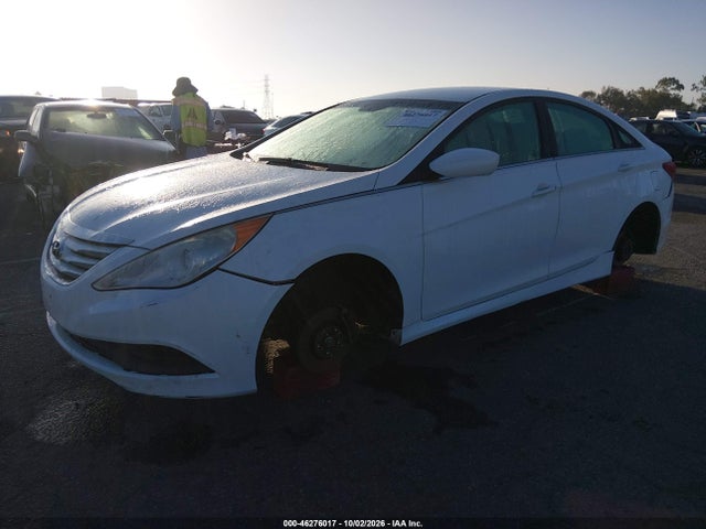 46276017 :رقم المزاد ، 5NPEB4AC8EH851599 vin ، 2014 Hyundai Sonata Gls مزاد بيع