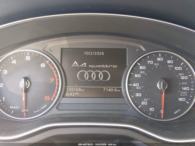 46276022 :رقم المزاد ، WAUANAF40HN016927 vin ، 2017 Audi A4 2.0t Premium مزاد بيع