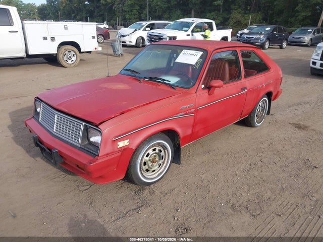 1987 Chevrolet Chevette Cs მანქანა იყიდება აუქციონზე, vin: 1G1TB21C2HA107867, აუქციონის ნომერი: 46276041