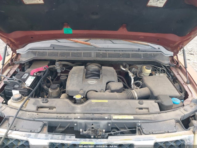 2004 Nissan Titan Le მანქანა იყიდება აუქციონზე, vin: 1N6AA07A74N546123, აუქციონის ნომერი: 46276055