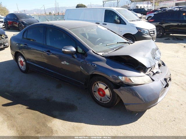 Aukcja sprzedaży 2006 Honda Civic Hybrid, vin: JHMFA36236S029165, numer aukcji: 46276161