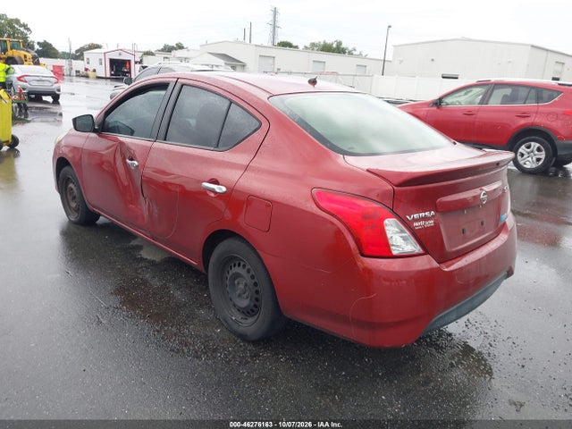 46276163 :رقم المزاد ، 3N1CN7AP4GL848577 vin ، 2016 Nissan Versa 1.6 S/1.6 S+/1.6 Sl/1.6 Sv مزاد بيع
