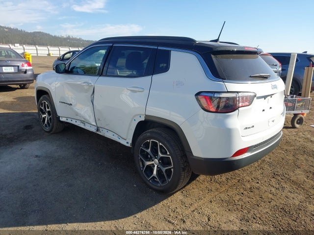 2024 Jeep Compass Limited 4x4 მანქანა იყიდება აუქციონზე, vin: 3C4NJDCNXRT117070, აუქციონის ნომერი: 46276298